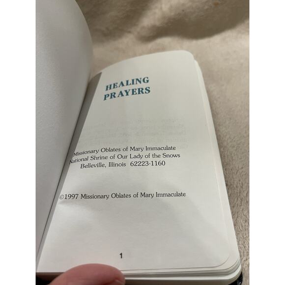 Healing Prayers 1997 Soft Cover Christian Book - Picture 6 of 7